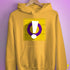 Intersex Pride Flag Exclamation Point Hoodie - Mustard